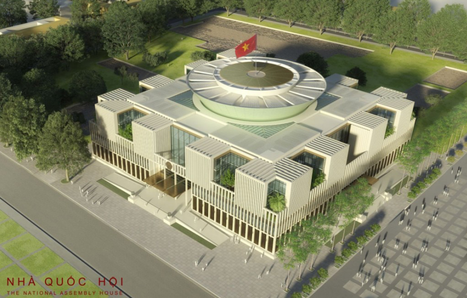 Công trình tòa nhà Quốc hội - Số 2 đường Độc Lập, Quận Ba Đình, Hà Nội